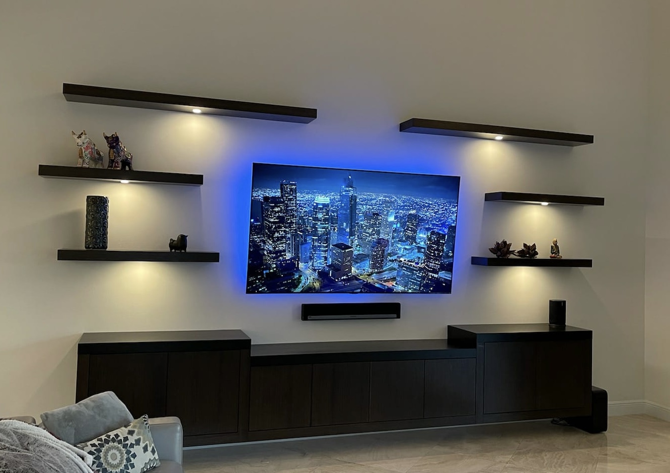 Entertainment center/ wall units